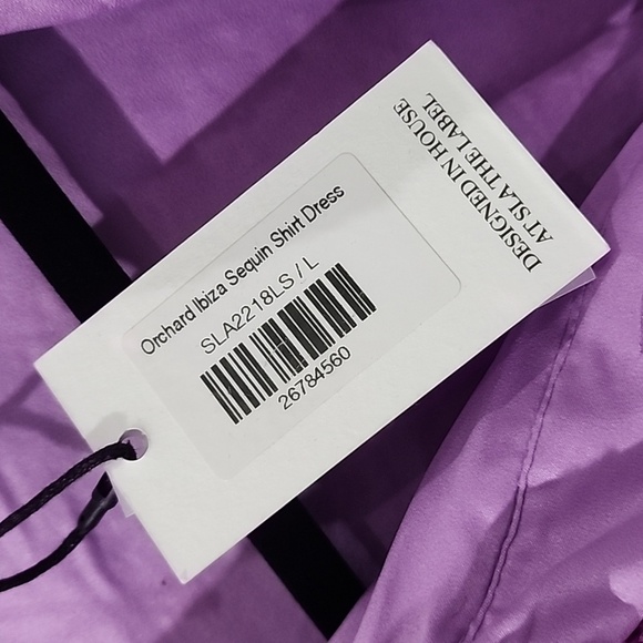 SLA Orchard Ibiza Sequin Shirt Dress - Picture 5 of 9